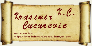 Krasimir Cucurević vizit kartica